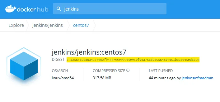 Docker Hub Jenkins