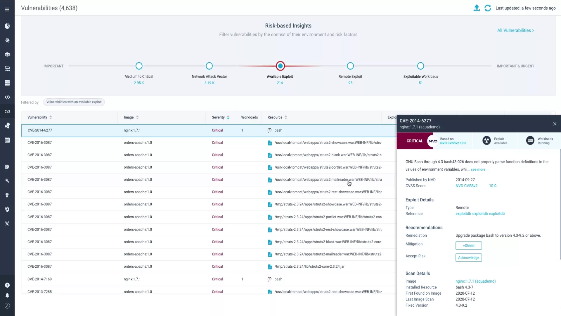 Shield in runtime